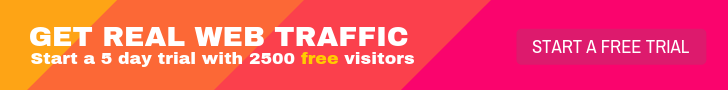 Start driving real visitors to your website
